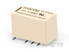 Przekaźnik sygnału, 12V dc, 2 A, DPDT, montaż PCB, TE Connectivity