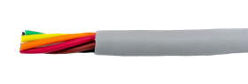 Control Cable liczba żył 6 0,24 mm² Nieekranowany Alpha Wire średnica zew 3.86mm Szary