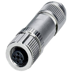 Lütze 490213 Sensor/Actuator Connector 4-Pin M12 Straight Socket