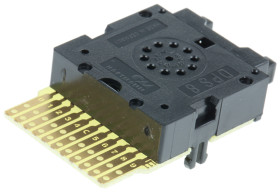 Przełącznik tarczowy przyciskowy, BCD, Tarcza przyciskowa, Przewlekany, Montaż panelowy, położenia: 10