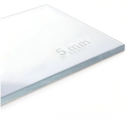 Plexi bezbarwna 5mm formatka 300×200mm 30×20cm – akryl przezroczysty do obróbki laserowej