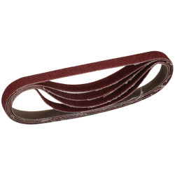 Draper 08683 Cloth Sanding Belt, 10 x 330mm, 80 Grit (Pack of 5)