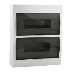 n/t 2x12M IP40 N+PE dymne Ideal 8357 DB212S 2X12P