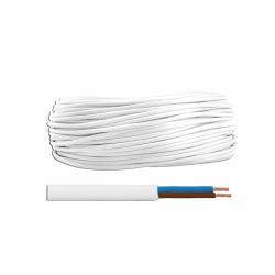 Przewód OMY 2x1 300/300V biały