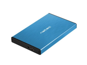 OBUDOWA HDD/SSD ZEWNĘTRZNA NATEC RHINO GO SATA 2.5 USB 3.0 NIEBIESKA