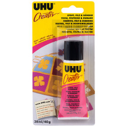 UHU 3-64734 Creativ&#x27; Fabrics Glue 40g