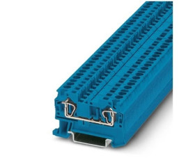 Listwa zaciskowa przepustowa 2-przewodowa 0,08-6mm2 niebieska ST 4 BU 3031377