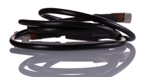 Przewód czujnik-siłownik Złącze A M8 liczba rdzeni 4 długość 1m Rodzaj A Męskie Złącze B M8