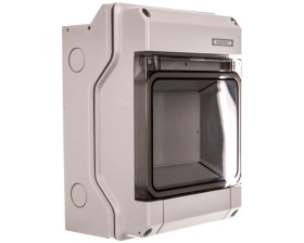 Rozdzielnica modułowa natynkowa KV 1x6 modułów IP 65 bez zacisków KV 8106 6100623