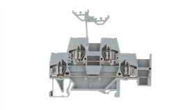 Złączka Szynowa 2-Piętrowa 2,5Mm2 L / L Szara 280-520