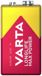 Varta LONGLIFE Max Power 9V Bli 1 Bateria 9 V alkaliczno-manganowe 640 mAh 9 V 1 szt.