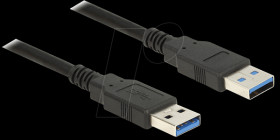 85061 Cable USB 3.0 Type-A male > USB 3.0 Type-A male 1.5 m black