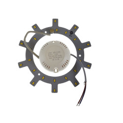 Wkład LED z magnesami 12W 6500K z zasilaczem