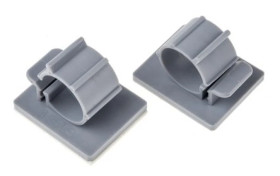 Spinka do kabli Zacisk kablowy, 14mm, materiał: Nylon 66, Samoprzylepny, 30 x 24.5mm, RS PRO