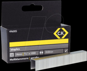 496005 Staples 10.5 x 14 mm, 1000 pieces
