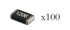 Opencircuit 220 ohm 1206 Resistor 1% - 100 pcs