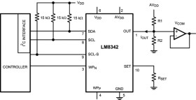 Programmable TFT Vcom Calibrator with Non-Volatile Memory