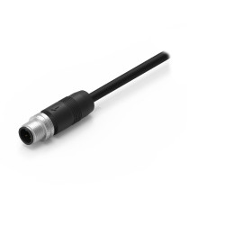 Złącze wielostykowe przemysłowe 4-pinowe M12 Montaż na kablu Wtyczka Wurth Elektronik