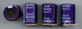 150uF/400V/85C DEMONTAŻ KONDENSATOR ELEKTROLITYCZNY