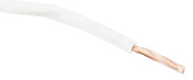 Przewód montażowy 2,5mm² Biały RS PRO Poliolefina usieciowana EI5, typ EI 5 wg EN 50363-5 13 AWG 750 V dł. 100m 45/0,25