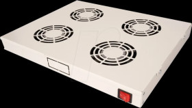 26210305 19" roof fan unit, 4 fans, gray