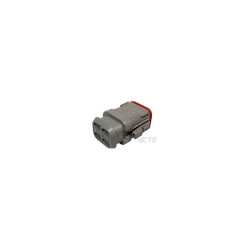 TE Connectivity DT06-08SA-E008 Automotive Housings Male Shrouded 8P Grey