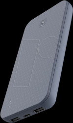 GPPBB10BBLBSR547 Power bank, Li-Po, 10,000 mAh, 2x USB-A, 1x USB-C, blue