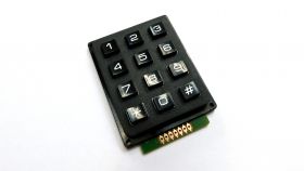 Klawiatura numeryczna 3x4 czarna