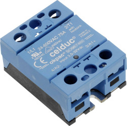 Przekaźnik SSR Celduc TC-GSR-1-25DD 12 A 280 V/AC, 280 V/DC Przełączanie w punkcie zero 1 szt.