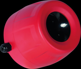 CH120R230V Chiasso 120, 230 V AC, red