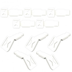 Klipsy białe do narzędzi z KNIPEXtend KNIPEX 00 61 10 CW