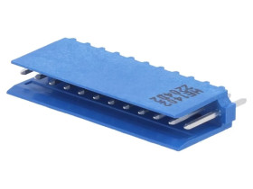 Gniazdo przewód-płytka męskie HE14 2,54mm 12-PIN proste THT 1-281695-2