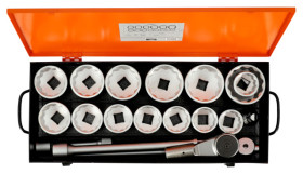 Zestaw nasadek rozmiar napędu 1 cala elementy: 19 Bahco