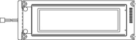 LCD-240H064A 240 x 64 Graphic LCD