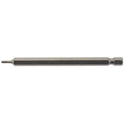 Draper 64370 2mm 1/4&quot; Hex Hexagonal Insert Bit 100mm Long x 1