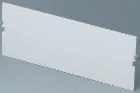 Front plate, PC, (W x H) 42 x 102 mm, light gray, B6604180