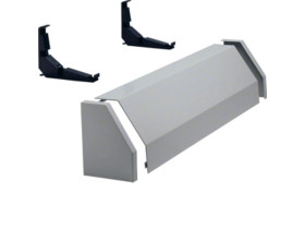 Osłona wyprowadzenia przewodów 2-polowa RAL7035 FZ352 HAGER