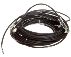 Przewód przyłączeniowy 10m z gniazdem kątowym 4P FIELDBUS M12 S/A AB-C4-10,0PUR-M12FA-3L 22260340