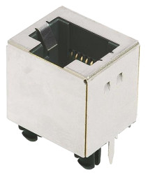 Złącze RJ45 Żeński Złącze RJ45 Przewlekany Cat5 HARTING, proste 8-żyłowe