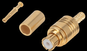 R222 M80 400 SMP-MAX socket, RG174/316, straight