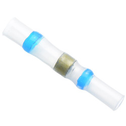 Blue Heat Shrink Solder Sleeve Butt Terminals