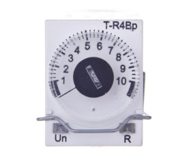 Przekaźnik czasowy 4P 6A 1sek-100h 230V AC praca cykliczna T-R4Bp-2014-23-5230 854939