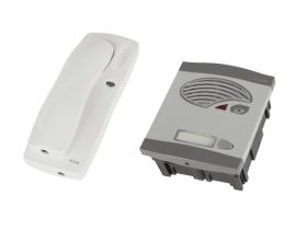 Domofon pojedynczy (komplet z zamkiem) KAS-47001 ALCAD