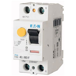 Eaton 187450 PFIM RCCB 40A 0.03A 230V AC A F for fault protection