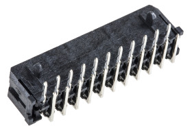 Wtyk PCB 22-pinowe raster: 3.0mm 2-rzędowe Molex Przewlekany 5.0A 250.0 V.