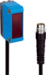 Czujniki fotoelektryczne Odblaskowe Prostokątny SICK PNP zakres 6 m Widoczny czerwony