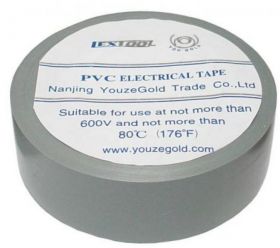 Taśma izolacyjna 19mmx10m szara