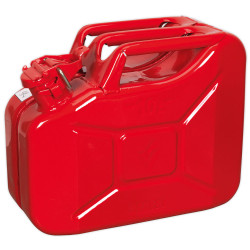 Sealey JC10 Jerry Can 10ltr - Red