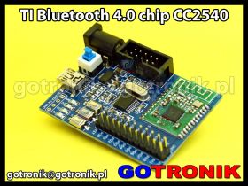 Moduł rozwojowy z TI Bluetooth 4.0 chip CC2540