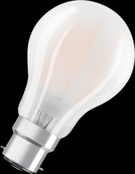 4058075435407 LED bulb BASE B22d, 6,5 W, 806 lm, 2700 K, filament, 2 pcs